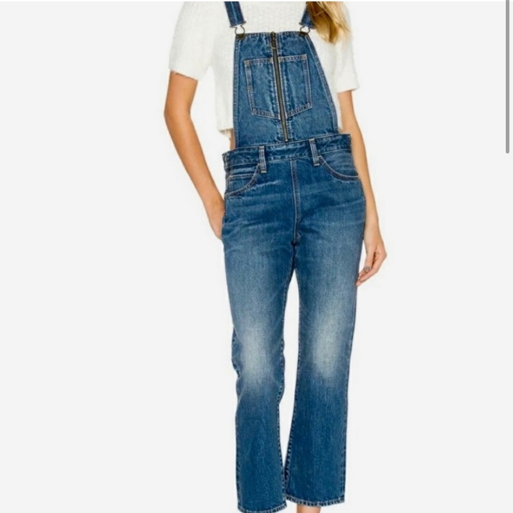 Levi's Zip Front Retro Denim Overalls